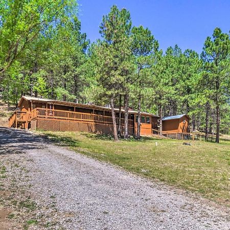 Quiet Cloudcroft Cabin With Porch And Gas Grill! Bagian luar foto