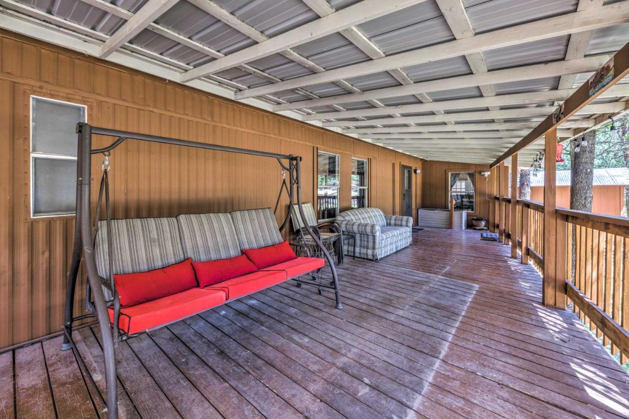 Quiet Cloudcroft Cabin With Porch And Gas Grill! Bagian luar foto
